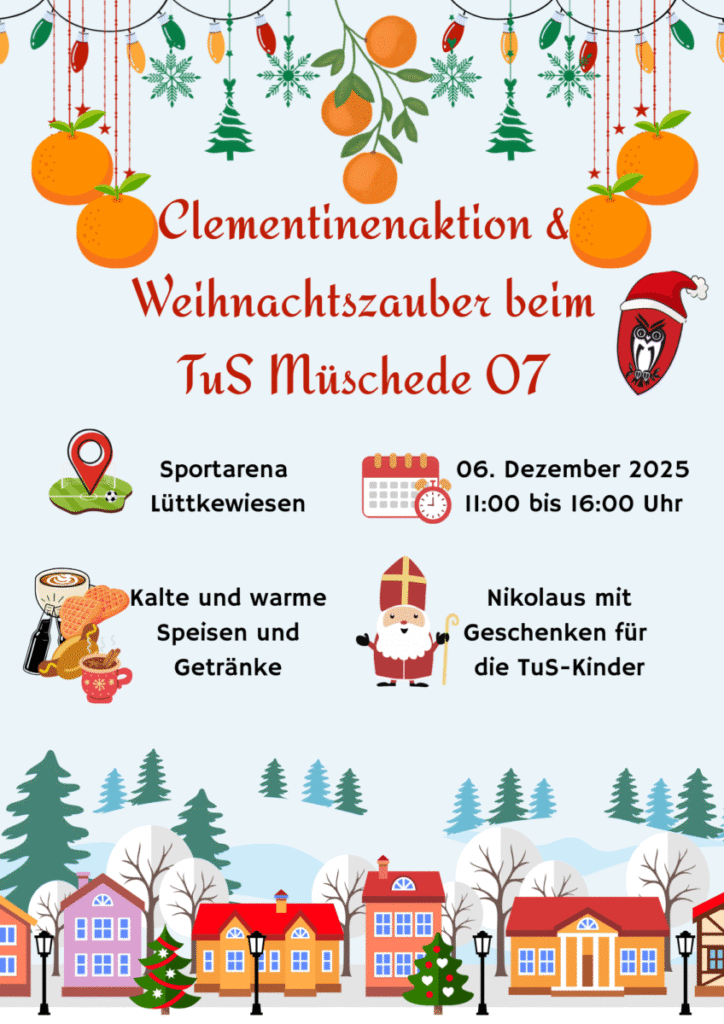 Clementinenaktion und Weihnachtszauber