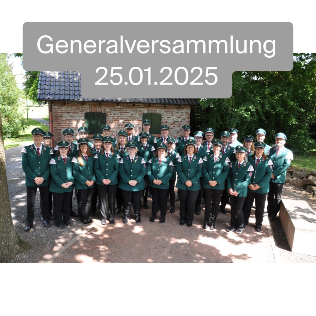 Generalversammlung Spielmannszug Müschede 25.01.2025